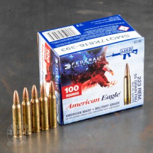 FEDERAL RIFLE AMMO 223 REM FM 55GR BULK 1000RDS