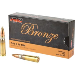 PMC Bronze 7.62x39 mm 123 Gr FMJ