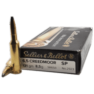 Sellier and Bellot 6.5 Creedmoor 131 Gr Sp