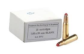 PPU 7.62X39 Blanks Box Of 15