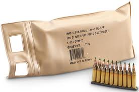 1000 Rounds of .223 Ammo in Battle Packs by PMC - 55gr FMJBT