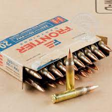 500 Rounds of .223 Rem Ammo by Hornady Frontier - 55gr FMJ