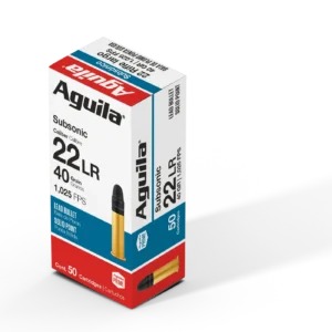 Aguila 22LR Subsonic Ammo