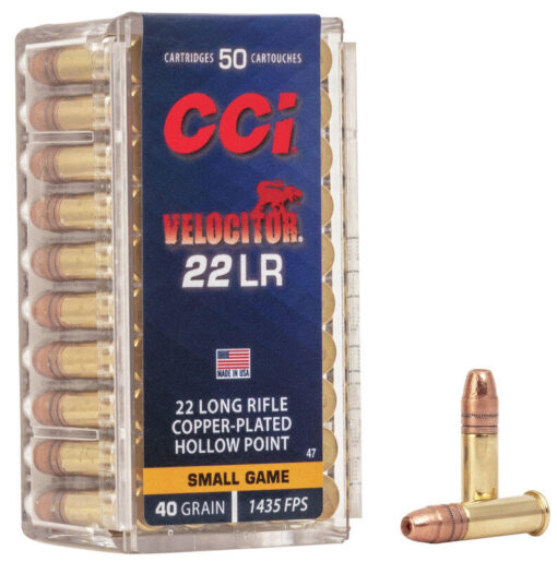 CCI Velocitor Ammunition 22 Long Rifle CCI Velocitor Ammunition 22 Long Rifle