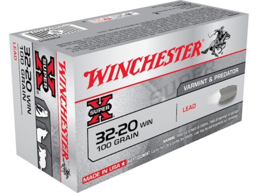 Winchester Super-X Ammunition 32-20 WCF Winchester Super-X Ammunition 32-20 WCF